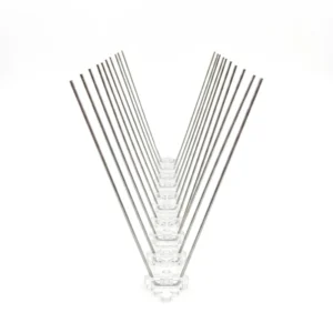Custom Plastic Base Bird Spikes Stainless Steel Spikes for Building Protection OEM/ODM Factory Direct