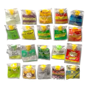 Factory Direct Disposable Outdoor Fly Trap Bag Customizable Logo & Packaging Non-Toxic Hanging Fly Catcher for Garden, Stable and Farm