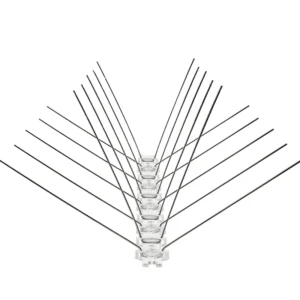 Flexible Plastic Base Bird Spikes for Balcony and Patio Railings, Pigeon Spikes for Residential Projects Wholesale