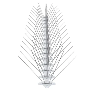 Weatherproof 5-Prong 201 304 316 Galvanized Stainless Steel Bird Spikes 25cm 50cm For Roof Ridge Gables Pigeon Repellent Factory