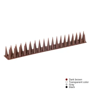 Factory Direct Plastic Bird Spikes, Customizable Pigeon Deterrent for Fence & Wall, OEM/ODM Anti-Climb Security Spikes for Cats Squirrels
