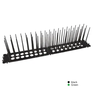 Black High Security Anti-Climb Spikes Plastic Wall Bird Spikes | Factory Direct & Full Customization Support