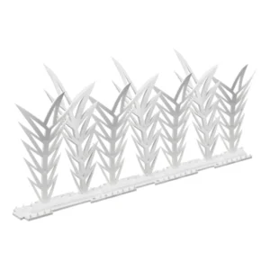 Factory Direct Supply Plastic Branch-shaped Bird Spikes, Customized Anti-Pigeon Deterrent for Garden Fence & Roof.