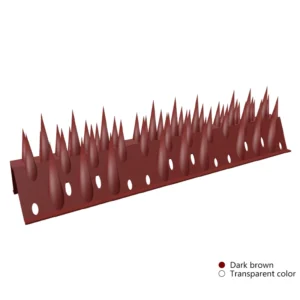Professional OEM M Shaped PP Bird Spikes For All Surfaces Roof Ridge Fence Ledge Custom Color Factory Price Wholesale